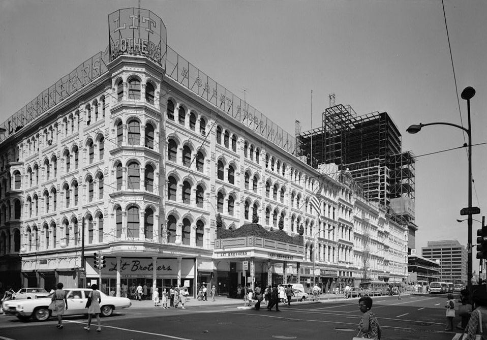 The original Lits Building was THE for Philadelphia's fashionistas to buy the latest trends.
