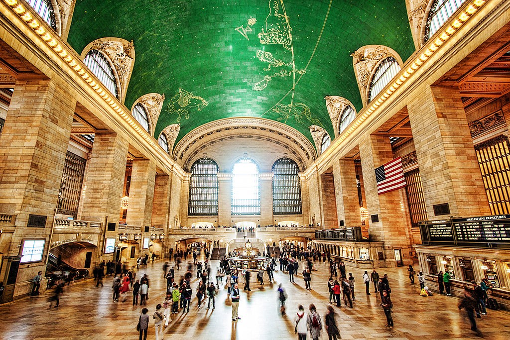 The beautiful Grand Central Station has been featured in many films over the years. 